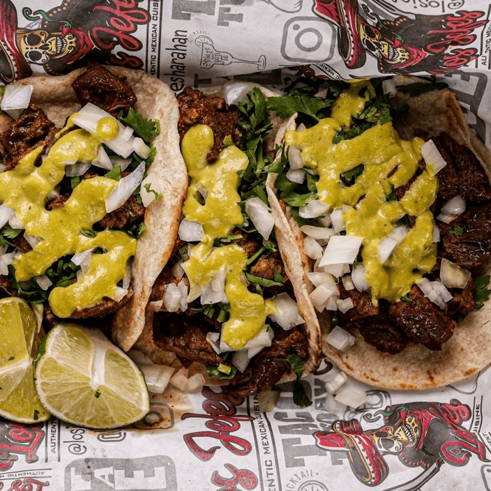 Carne asada tacos.