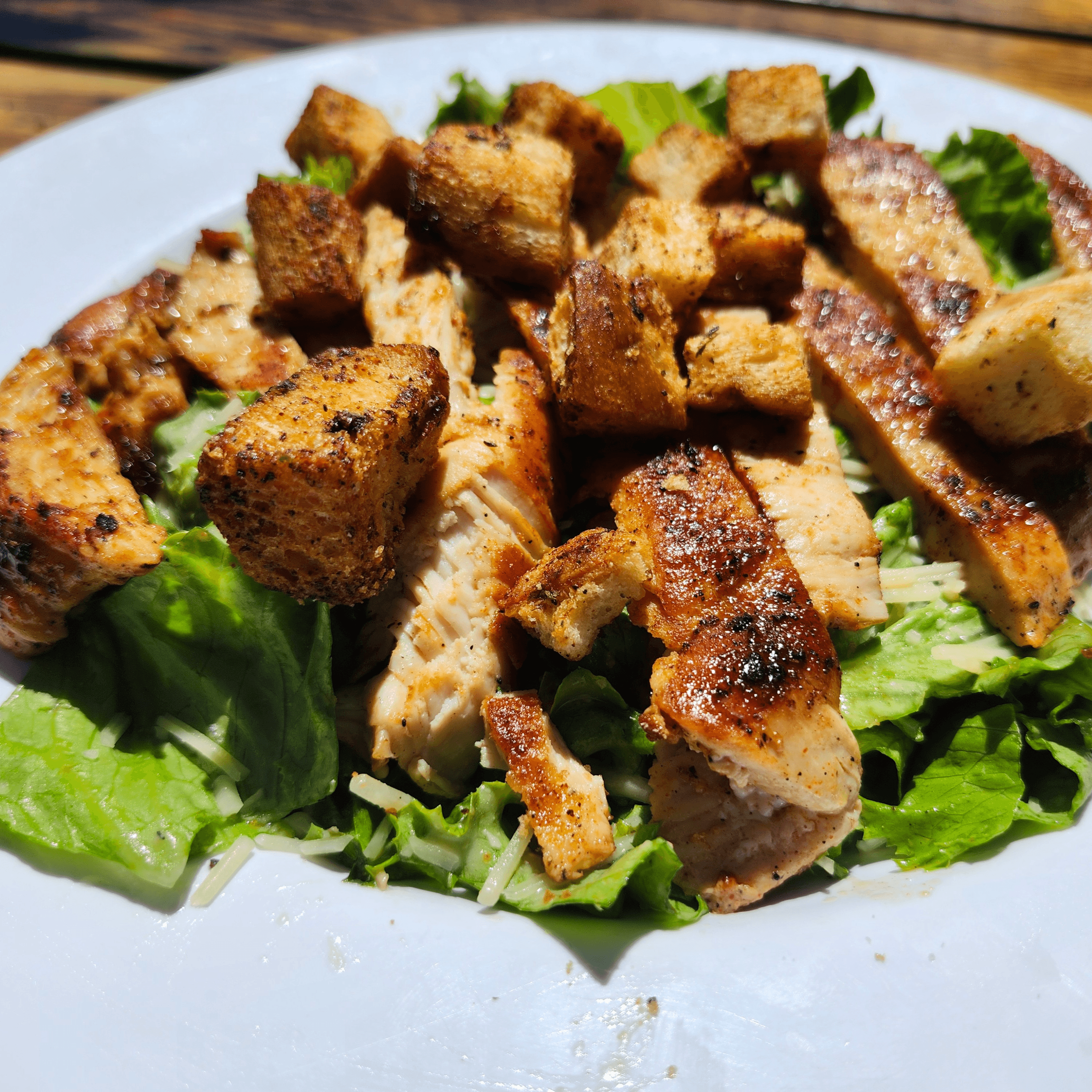 Garden or Caesar Salad.