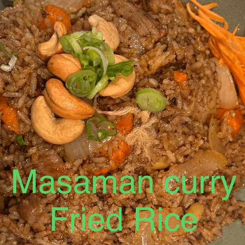 Masaman Curry Fried Rice.
