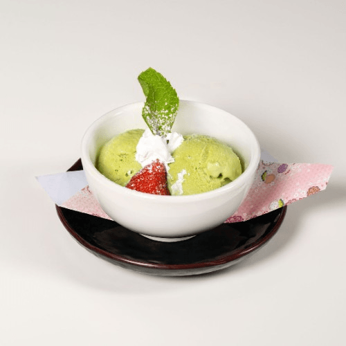 Green Tea Ice Cream.