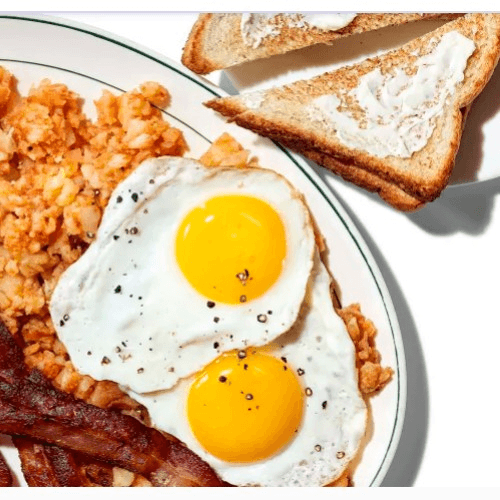 Two Eggs & Potato Platter