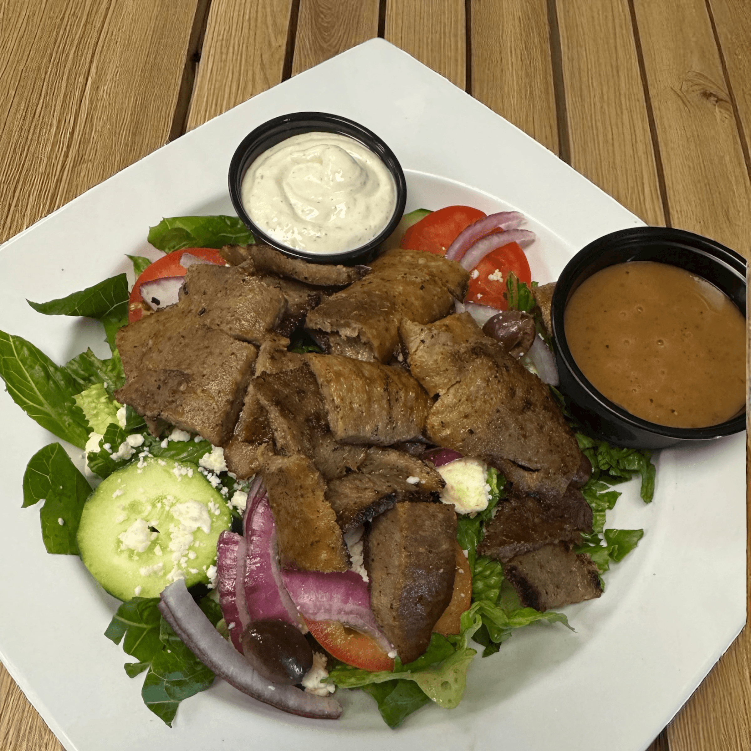 Gyro Salad.