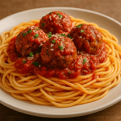 Spaghetti and Meatballs.