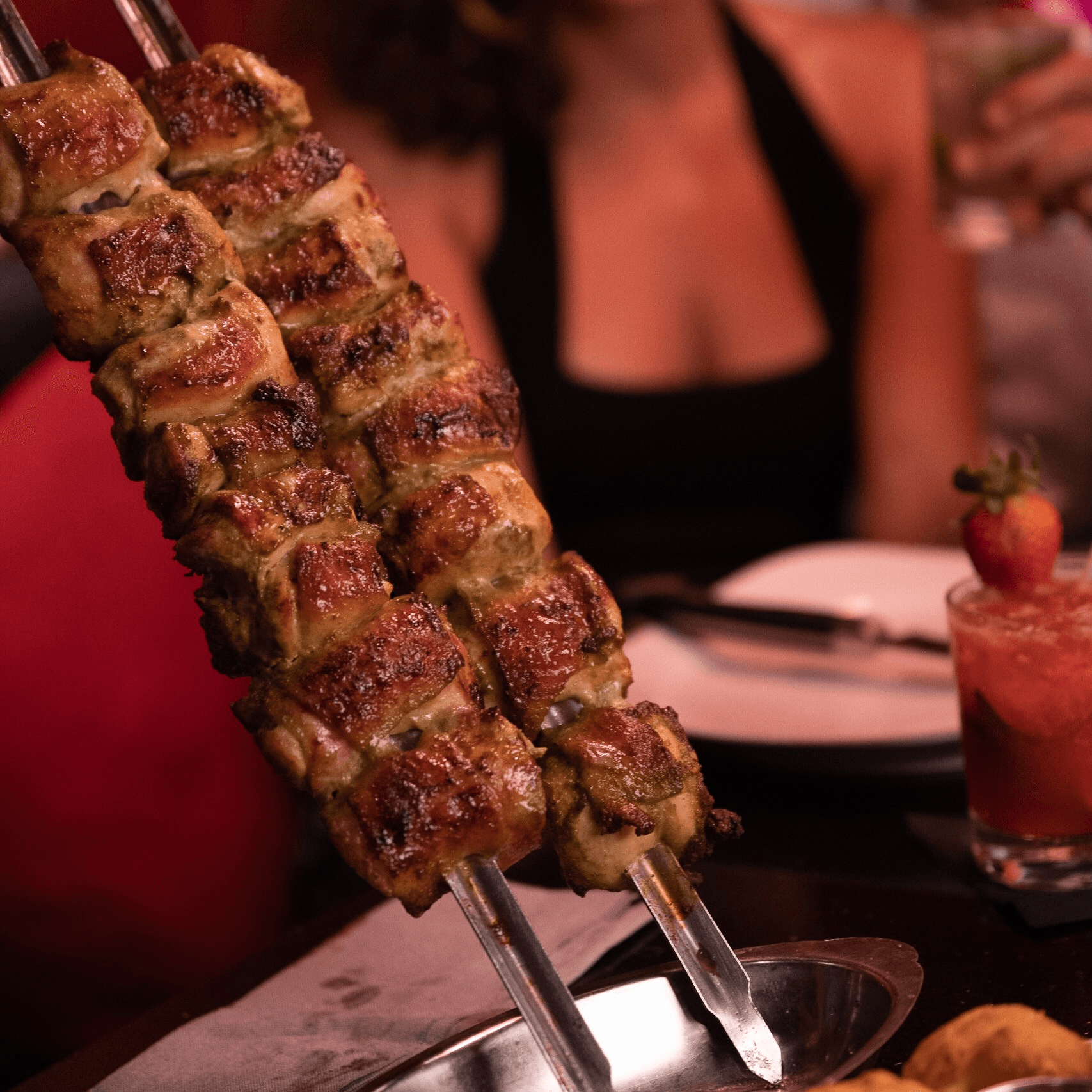 Tequila Lime Chicken Platter.