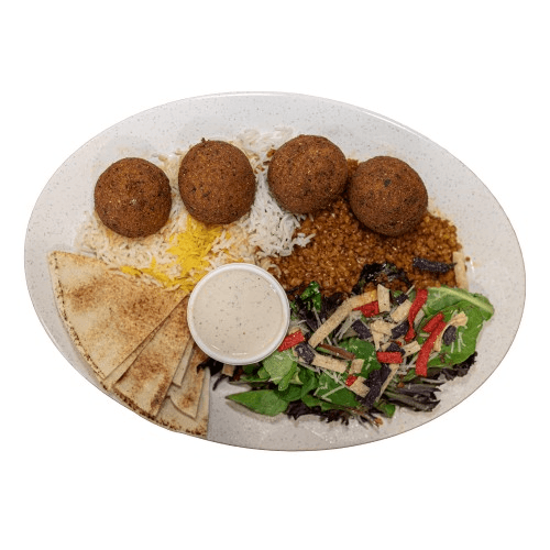 #12) Falafel Plate.
