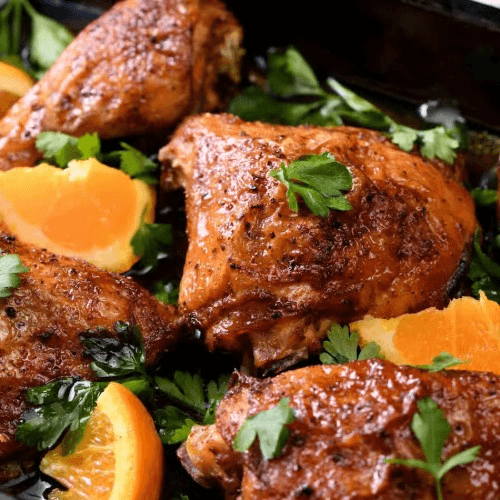 Sweet & Sour Chicken.