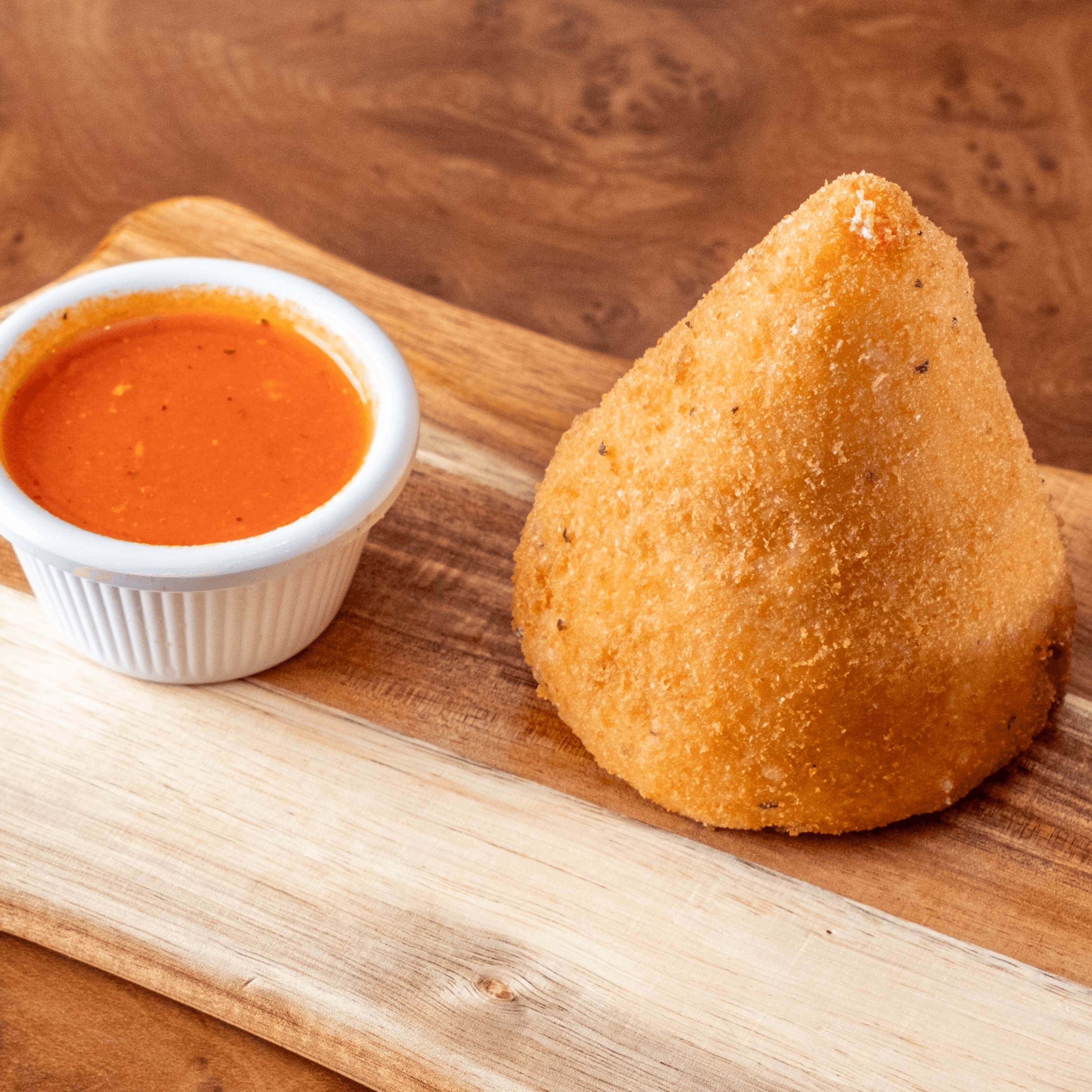 Sauce Meat & Peas Rice Balls.