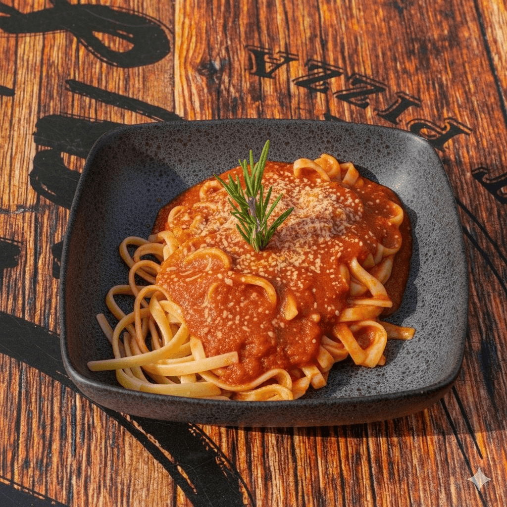 Fettuccine Pomodoro.