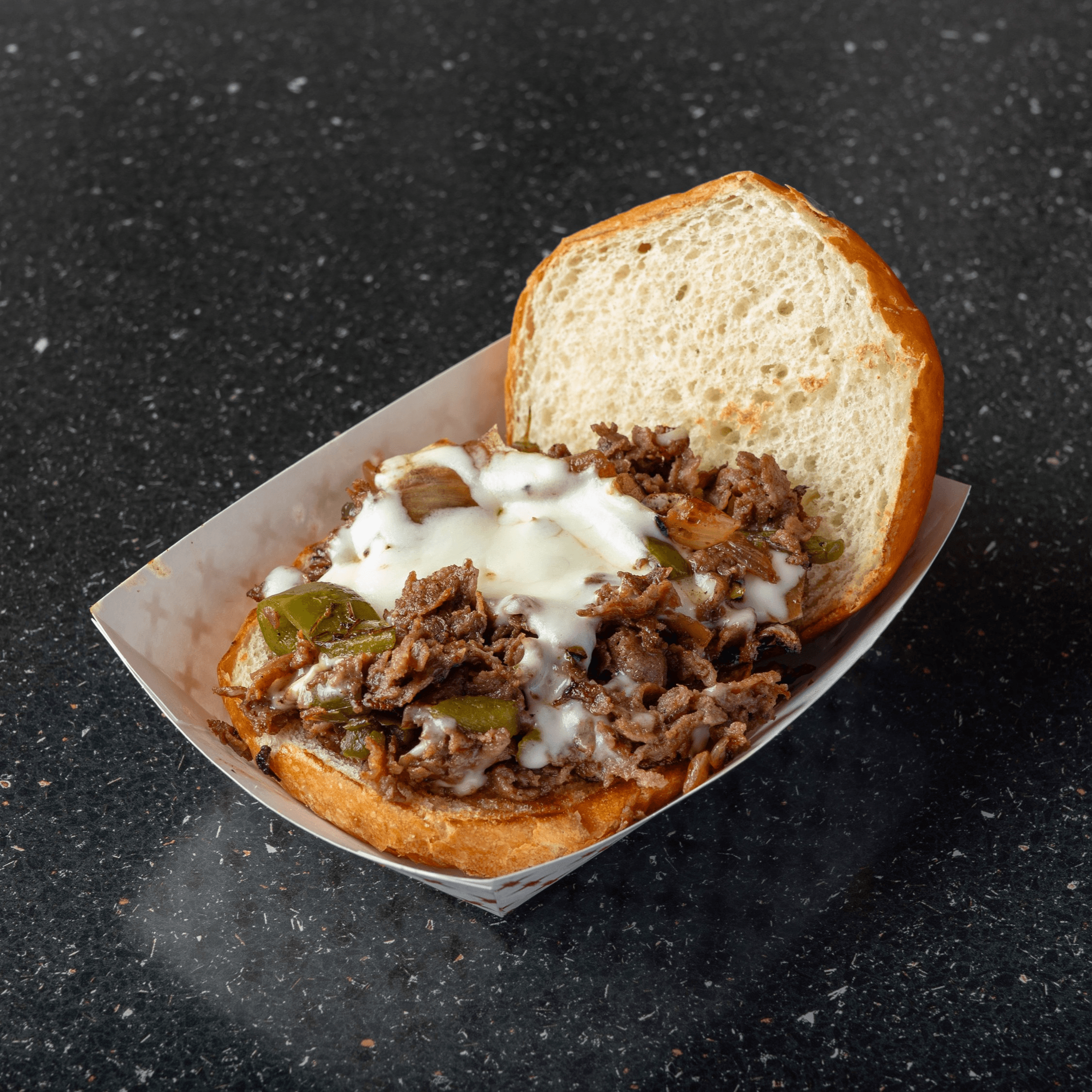 Philly Cheesesteak Sandwich.