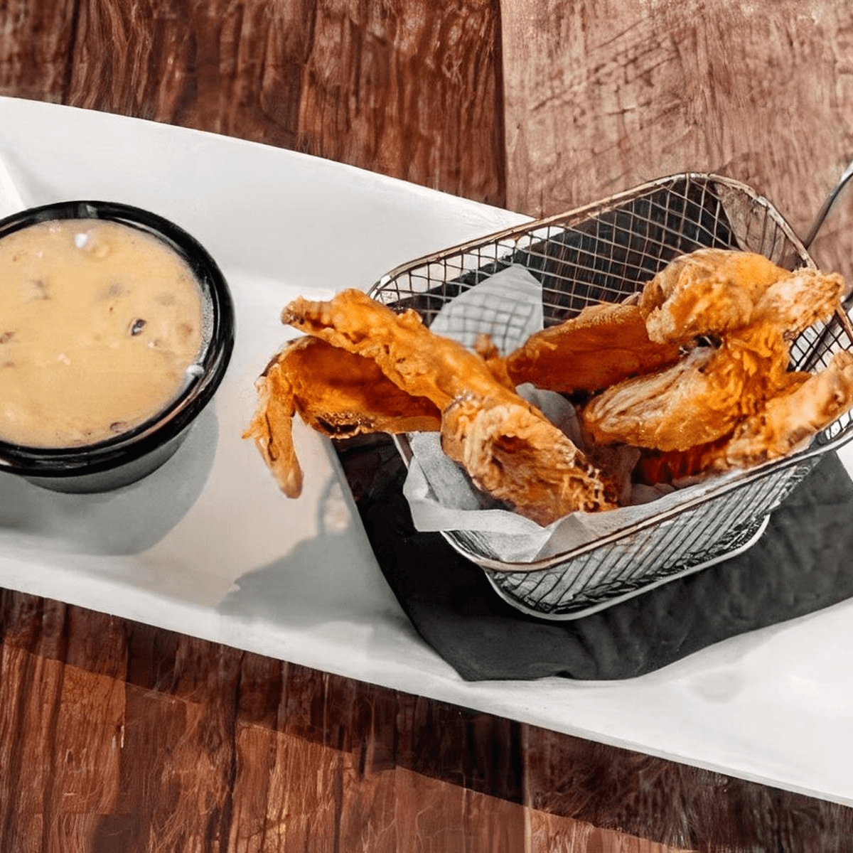 Chicken Fried Bacon.