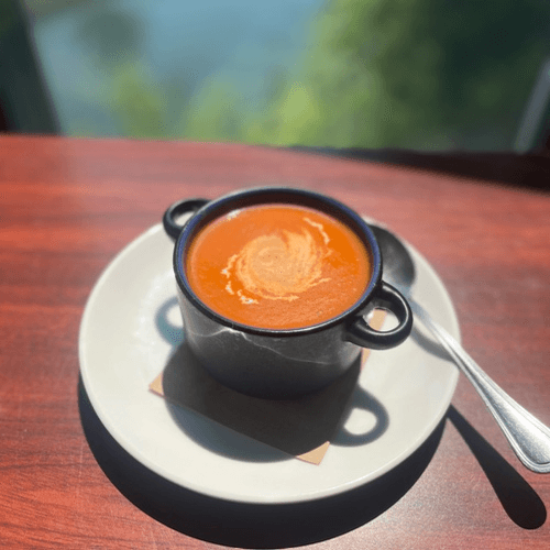 Savory Tomato Bisque (GF).