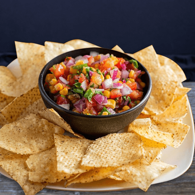 Small Pico de Gallo & Chips.