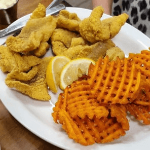 Chicken Tender Basket.