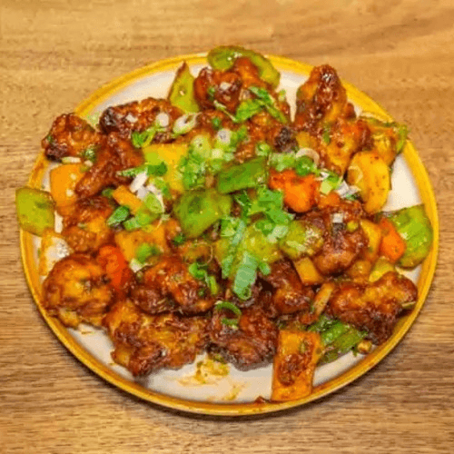 Chilli Paneer.