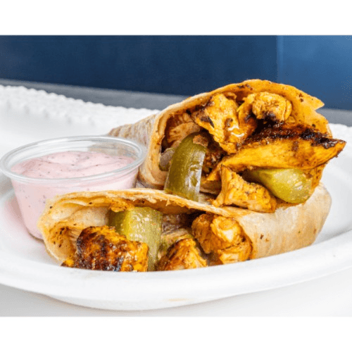 Chicken Kabab Wrap.