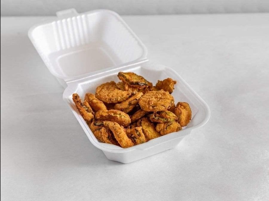 Deep Fried Pickle Chips.