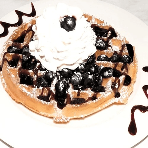 Fruit Waffle.