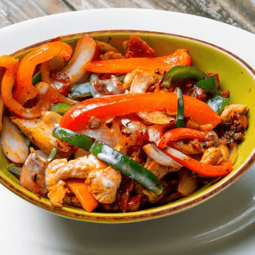 Chicken Poblano Bowl.