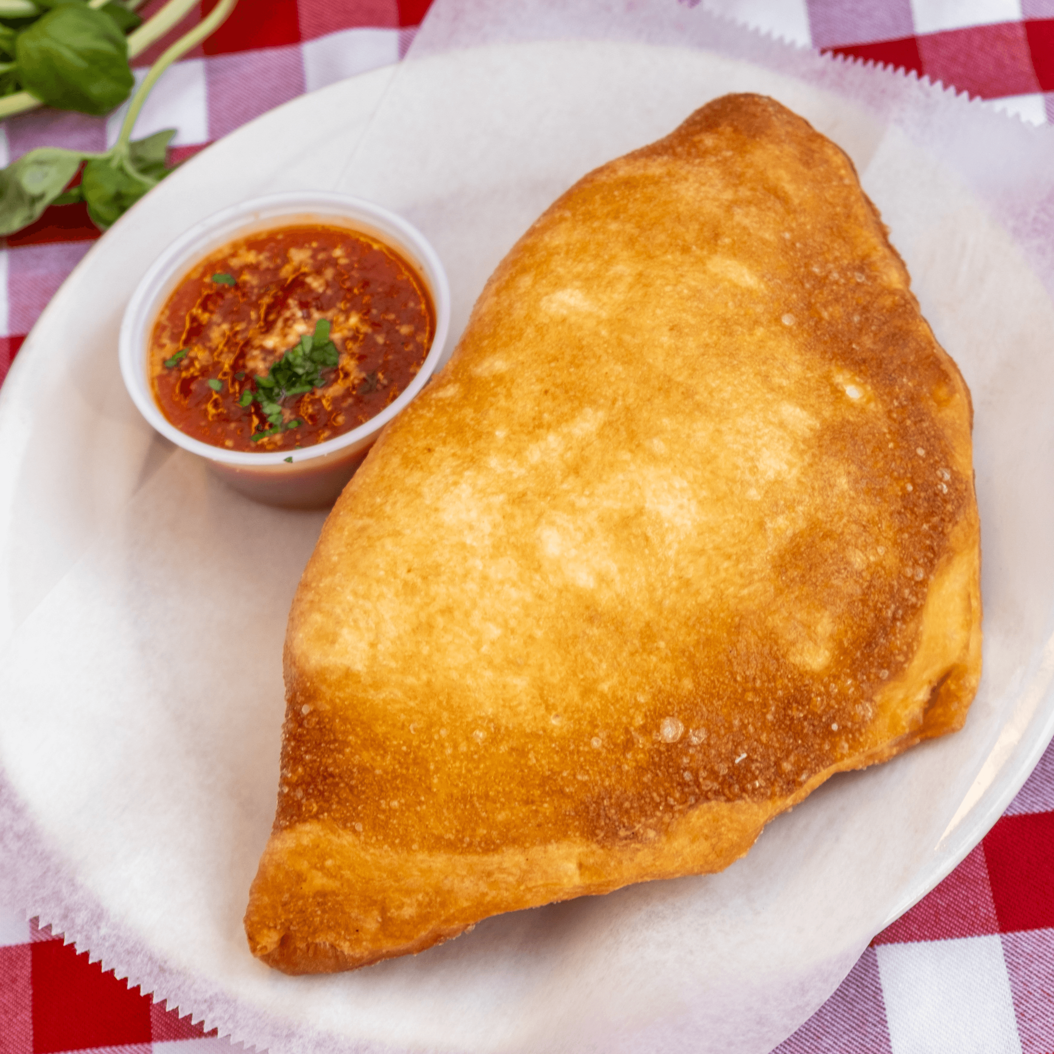 Deep Fried Calzone.