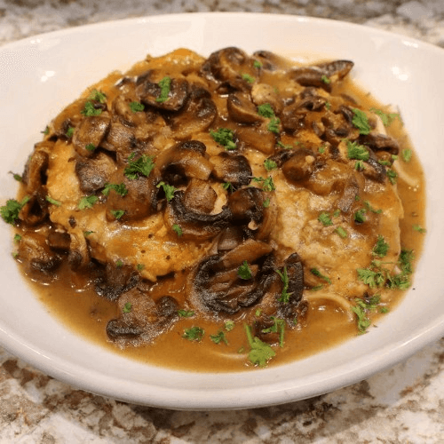 Chicken Marsala.