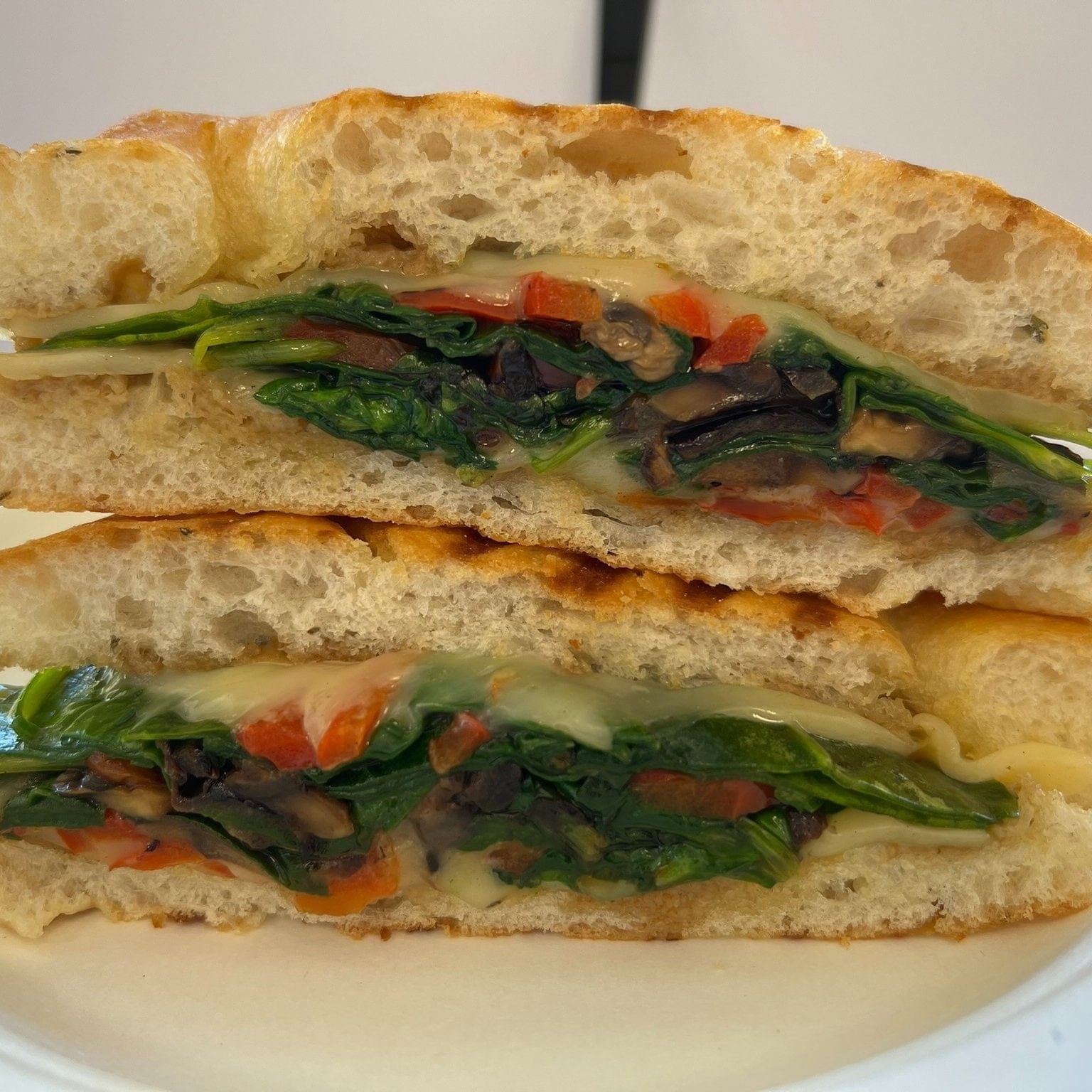 Veggie Panini Sandwich.
