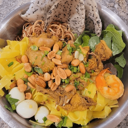 21. Mi Quang / Vietnamese Turmeric Chicken.