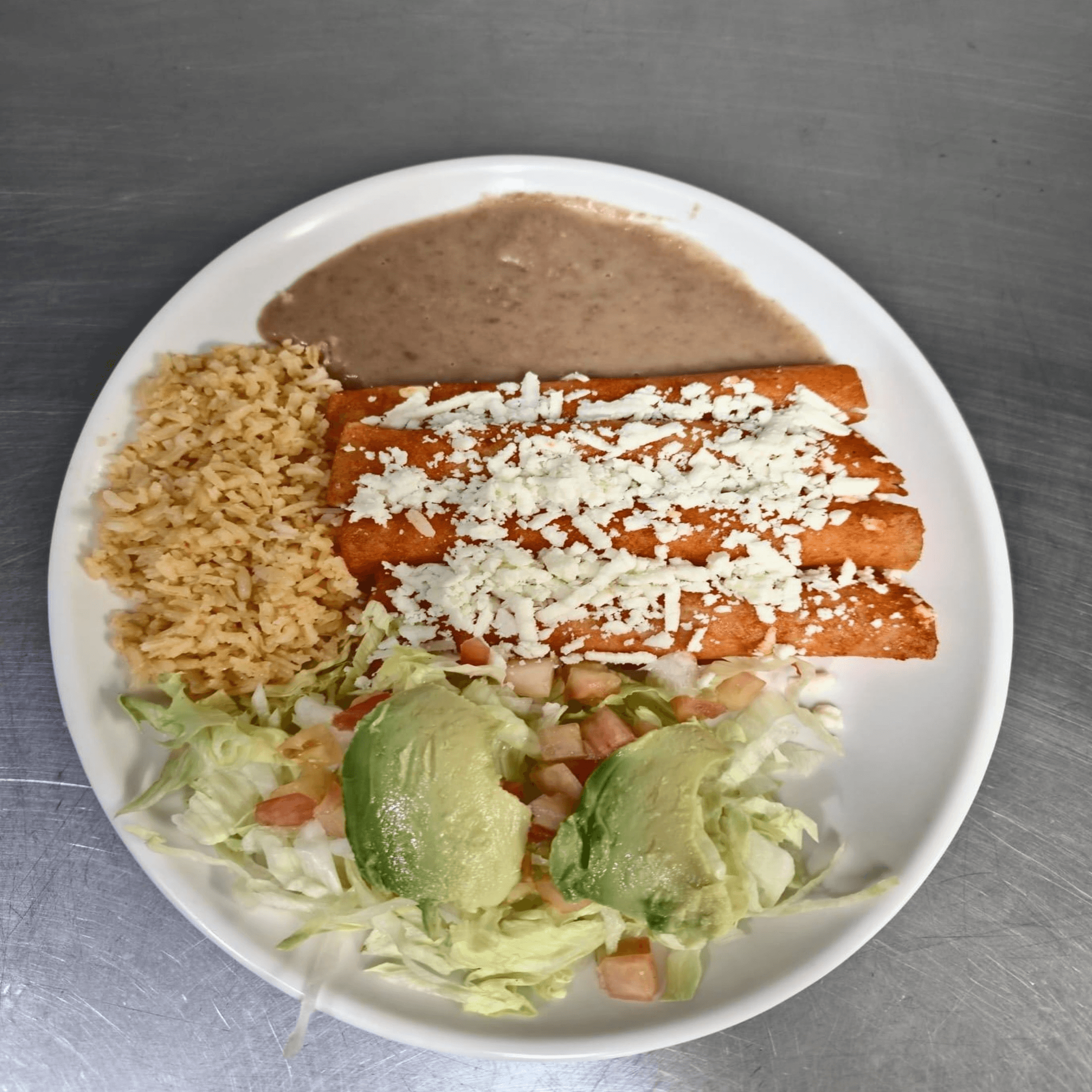 Enchiladas Mexicanas.