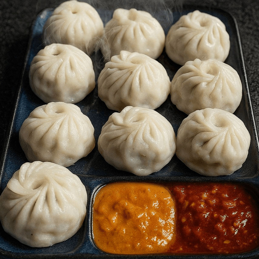 Veg. Steam MoMo(10pcs).