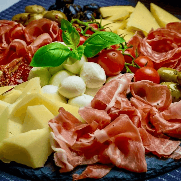 Italian Antipasto Tray.