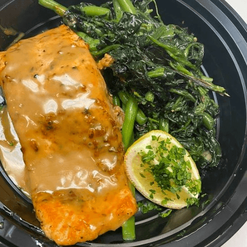 Fresh Grilled Salmon.