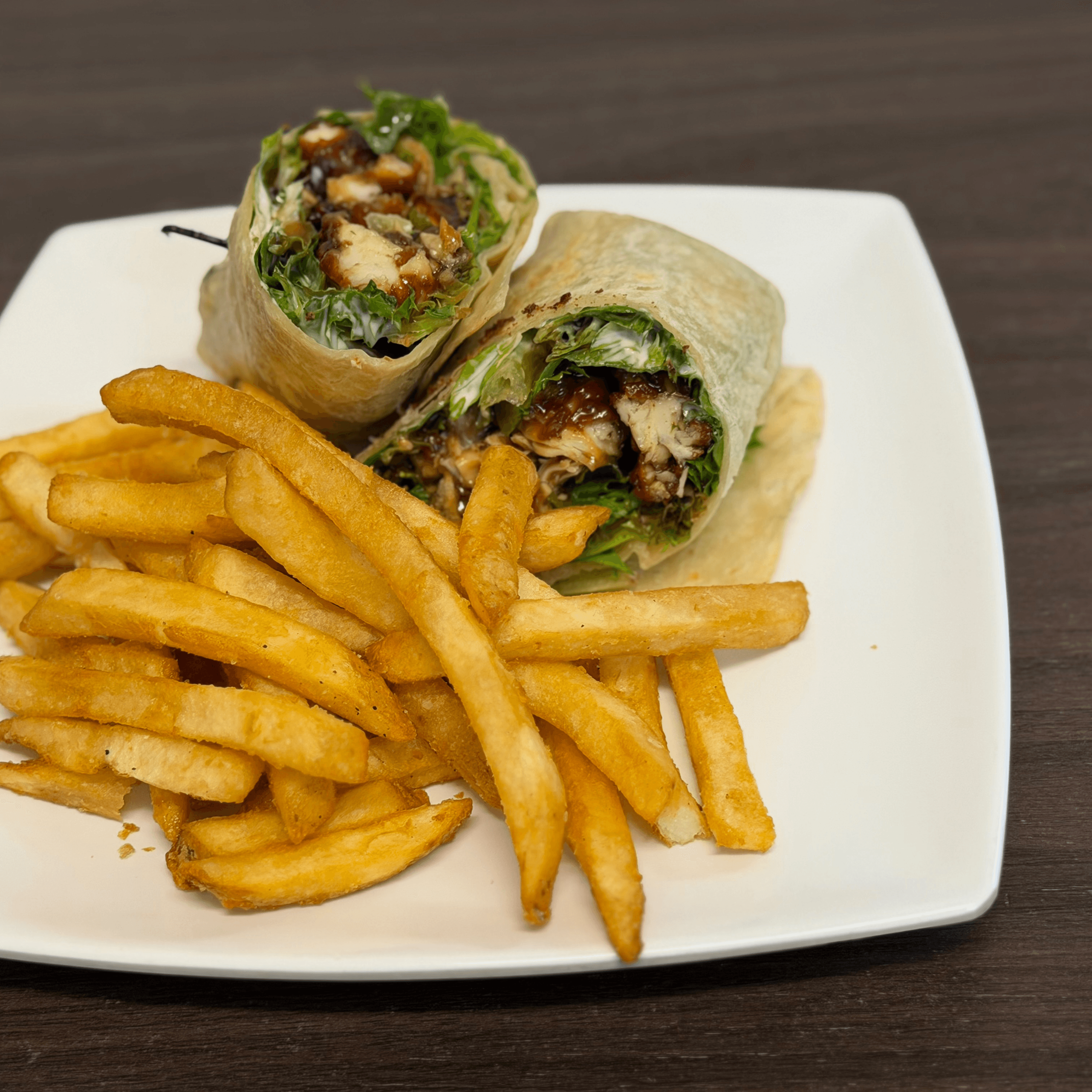 Spicy Chicken Wrap.