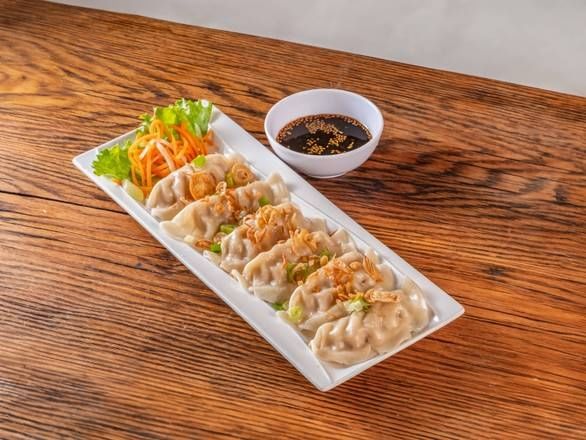 Fried or Steamed Dumplings.