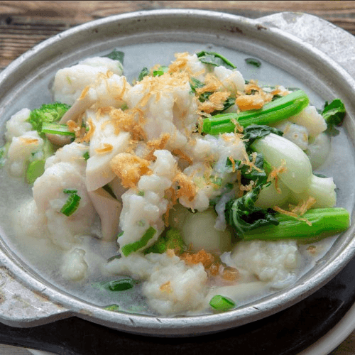 H03 House Special Fish Paste and Assorted Vegetables Hot Pot 魚滑瑤柱什菜煲