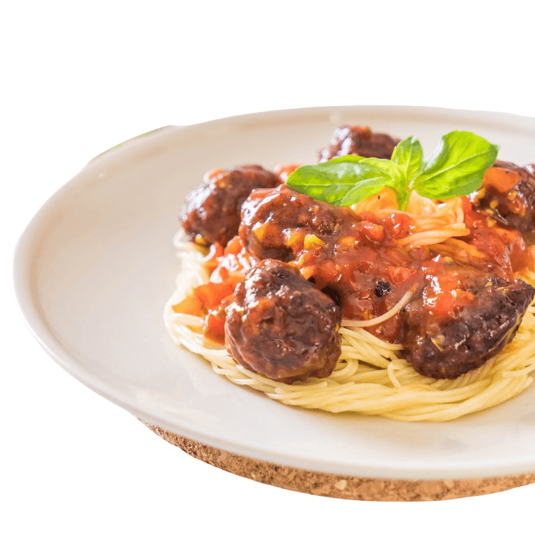 Spaghetti Meatballs Pasta.