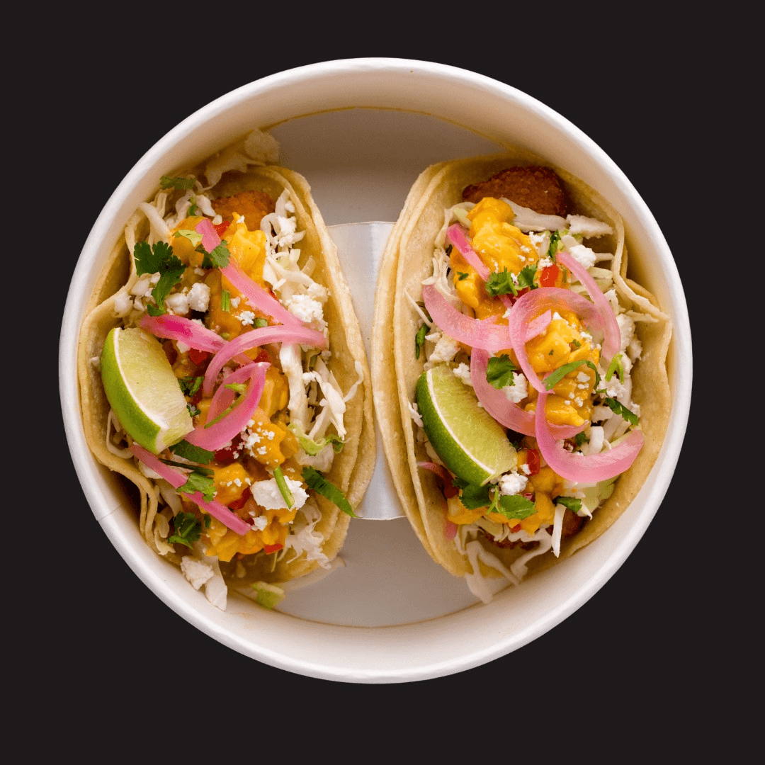 Baja Fish Tacos.