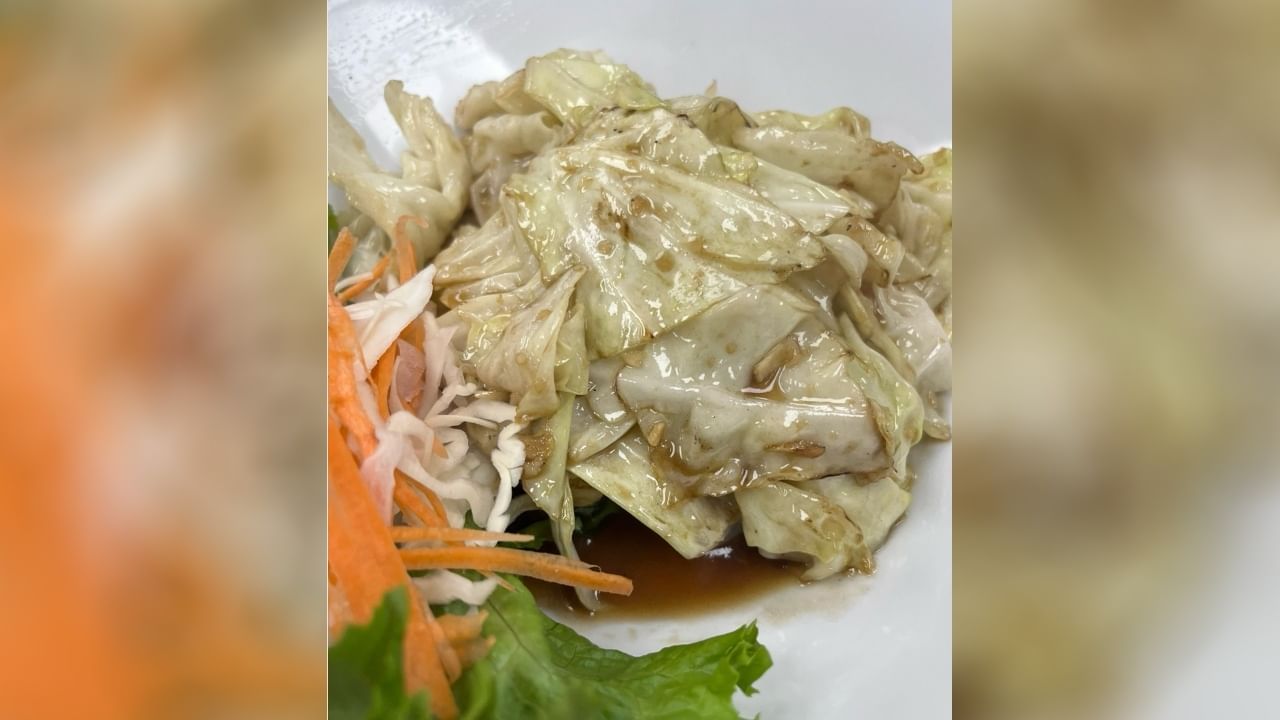 Stir Fried Garlic Cabbage.