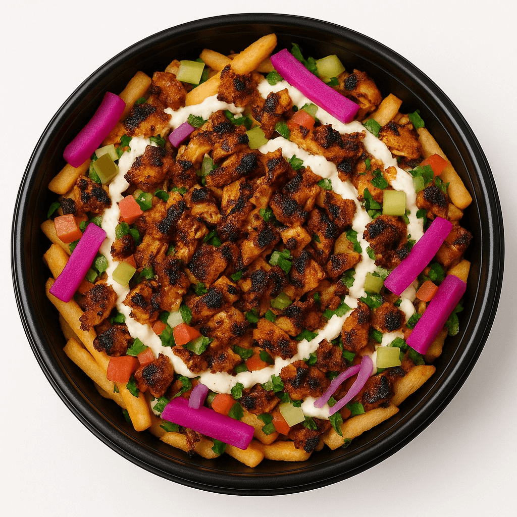 Chicken Shawarma fries.