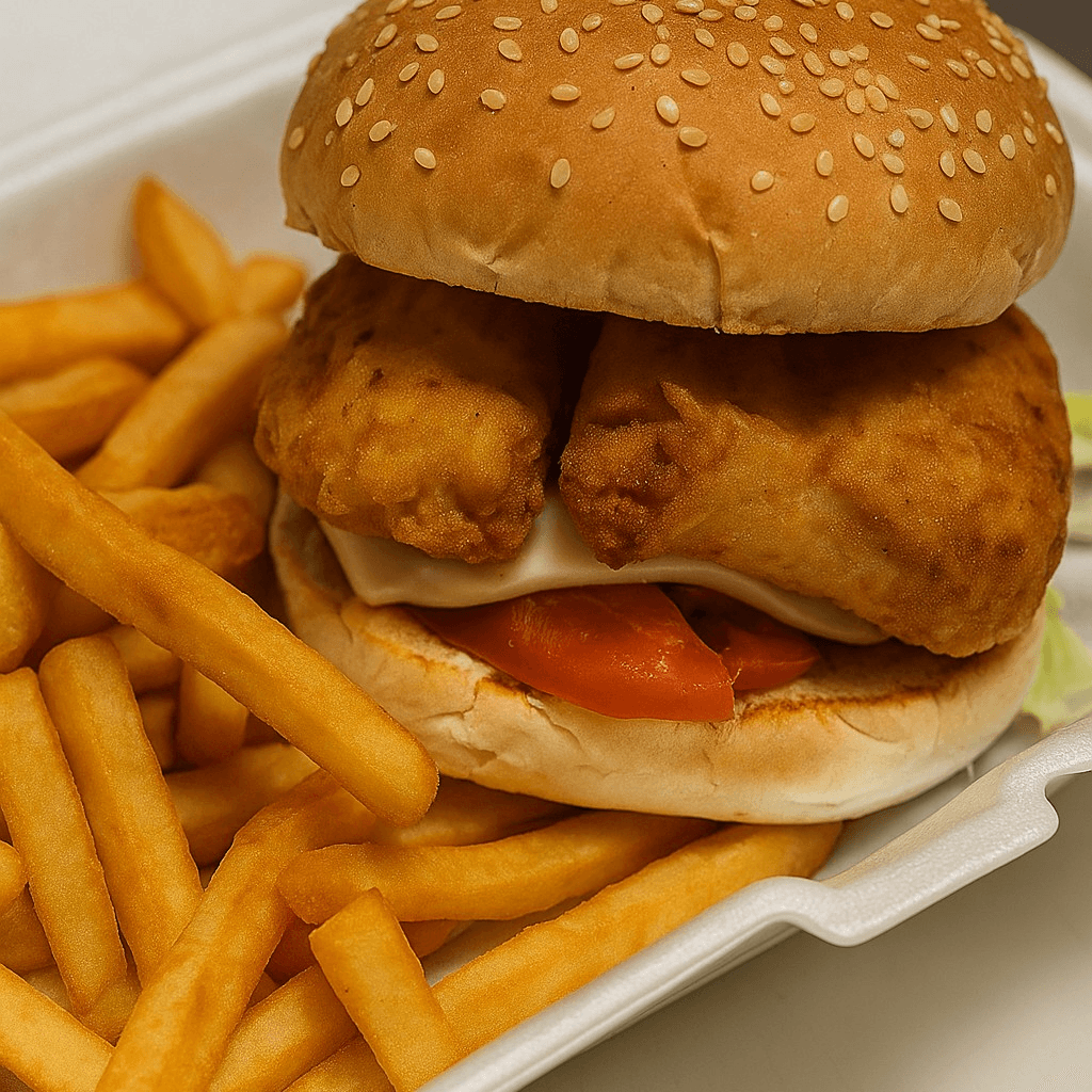 Fish Sandwich basket.