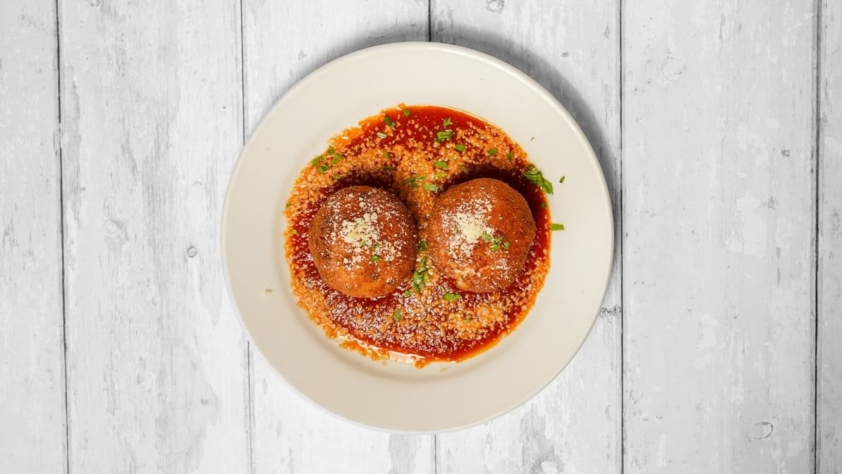 Rice Balls (Arancini).