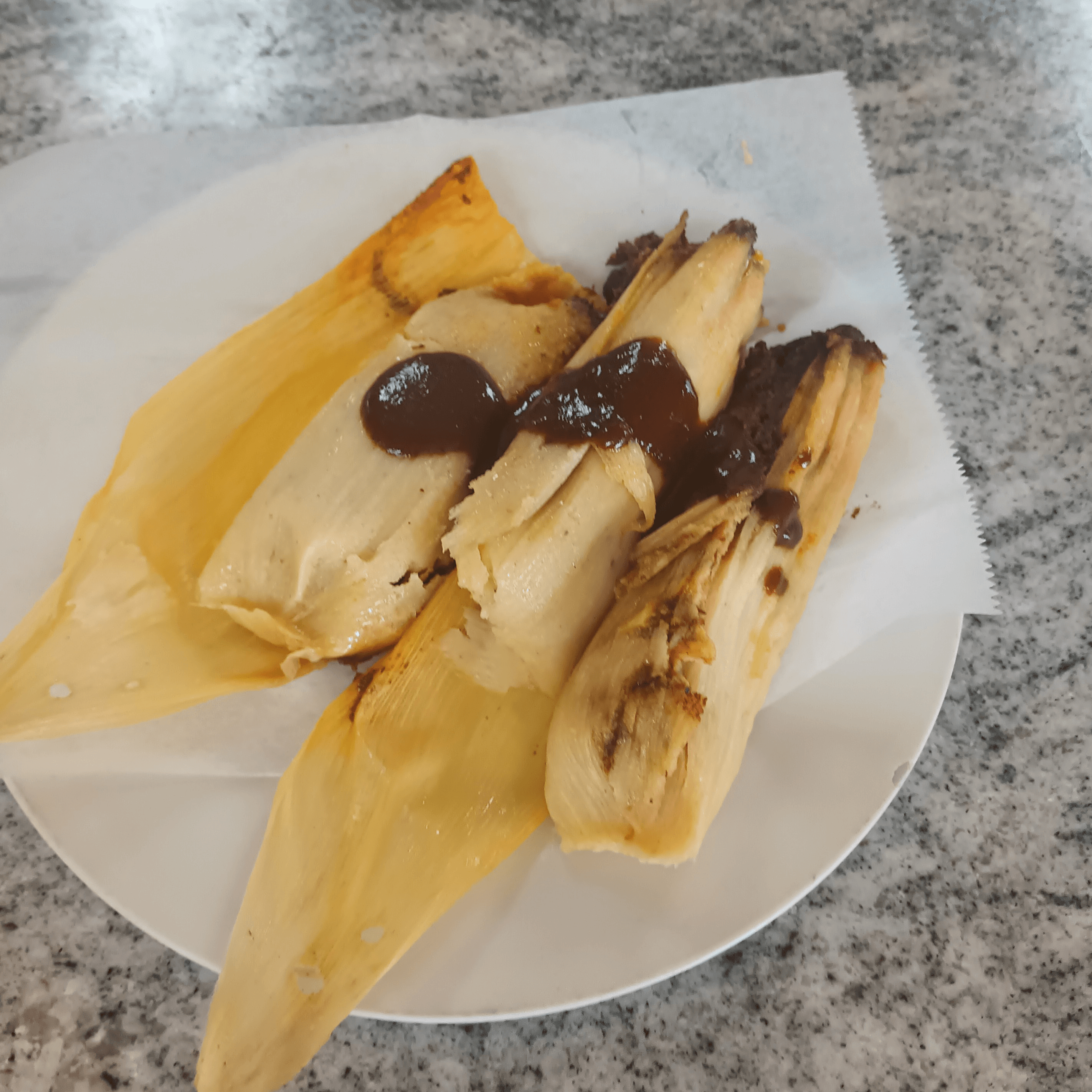 3 Piece Tamales.