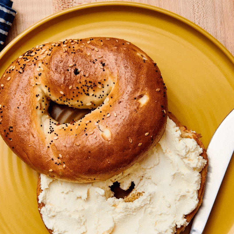 Cream Cheese Bagel.