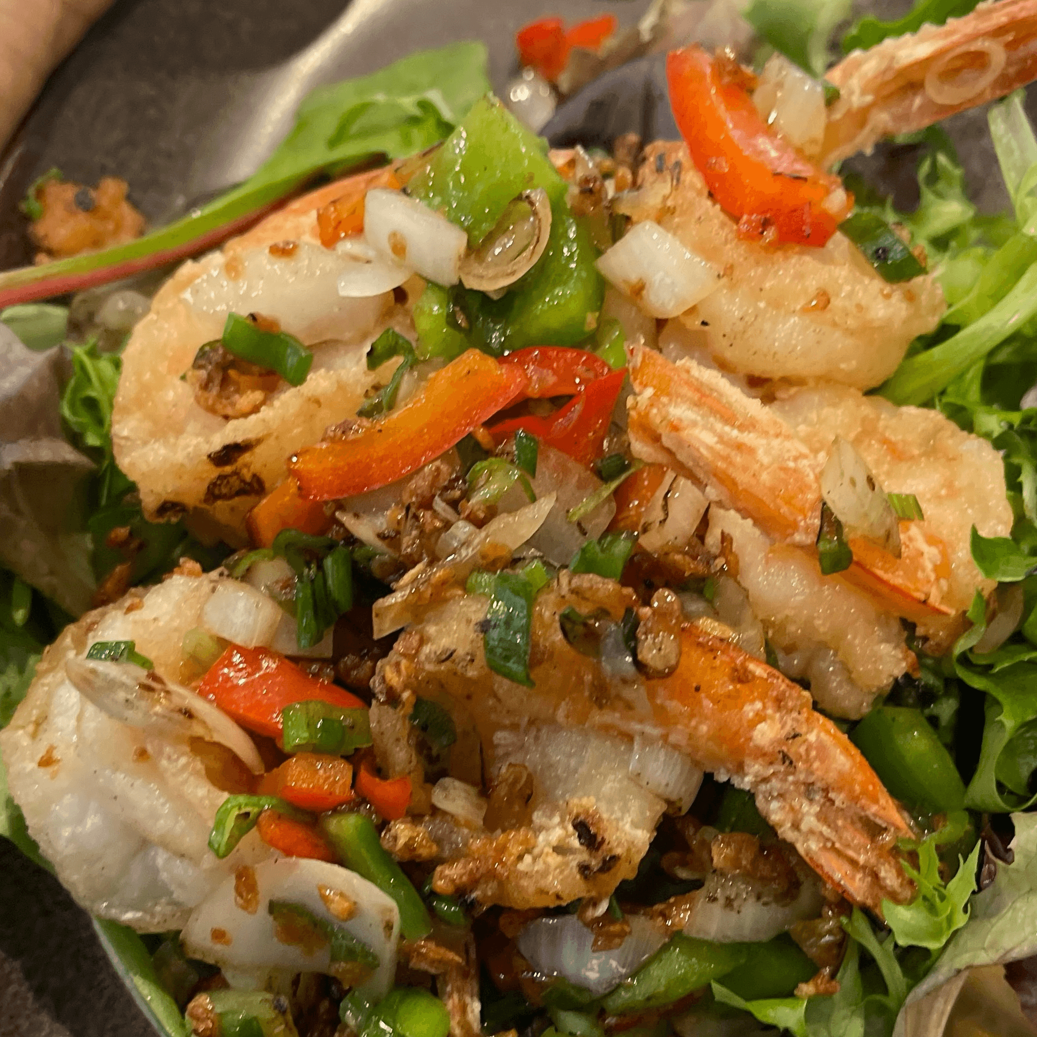 Salt N Pepper Garlic - Shrimp.