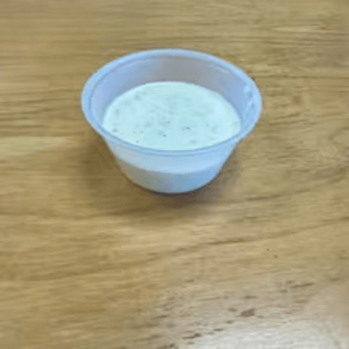 3 oz. Ranch Sauce.