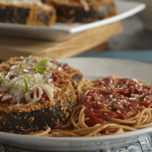 Eggplant Parmesan.