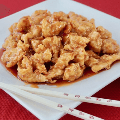 Vegetarian - Orange Chicken.