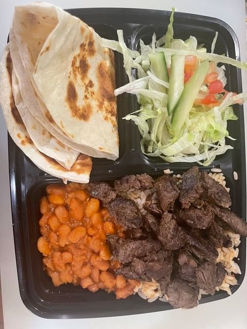 Grilled Steak Platter.