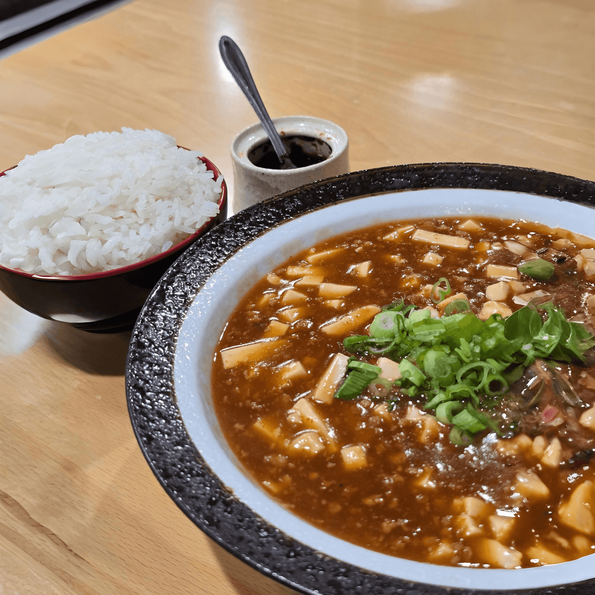 Mapo Tofu Rice.