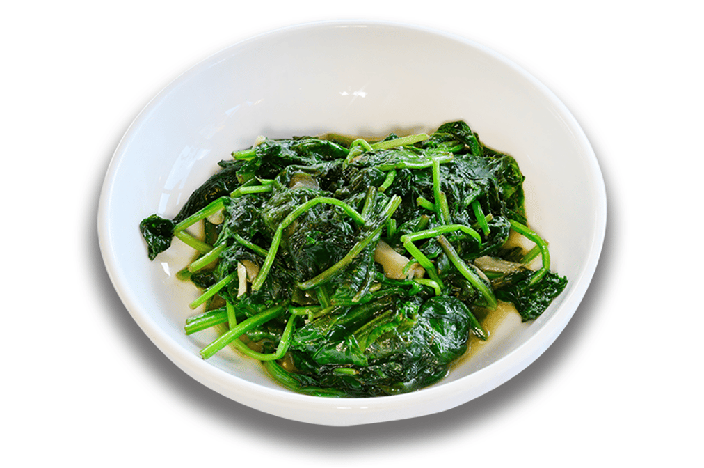 Sautéed Spinach.