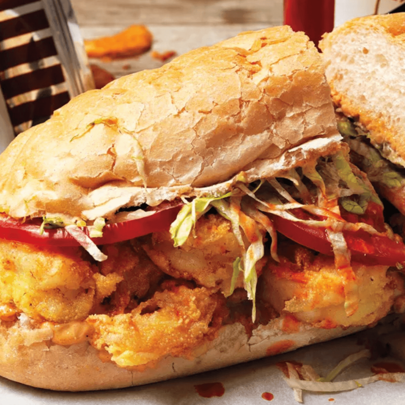 Shrimp Po'boy.
