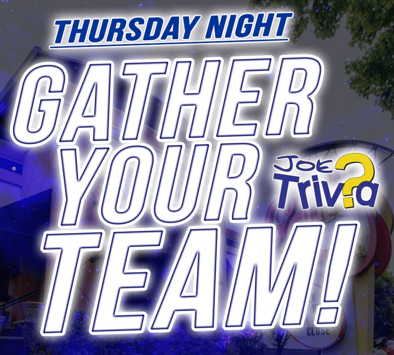 Thursday Trivia 7:00 at Gotham City, Come play & win!!